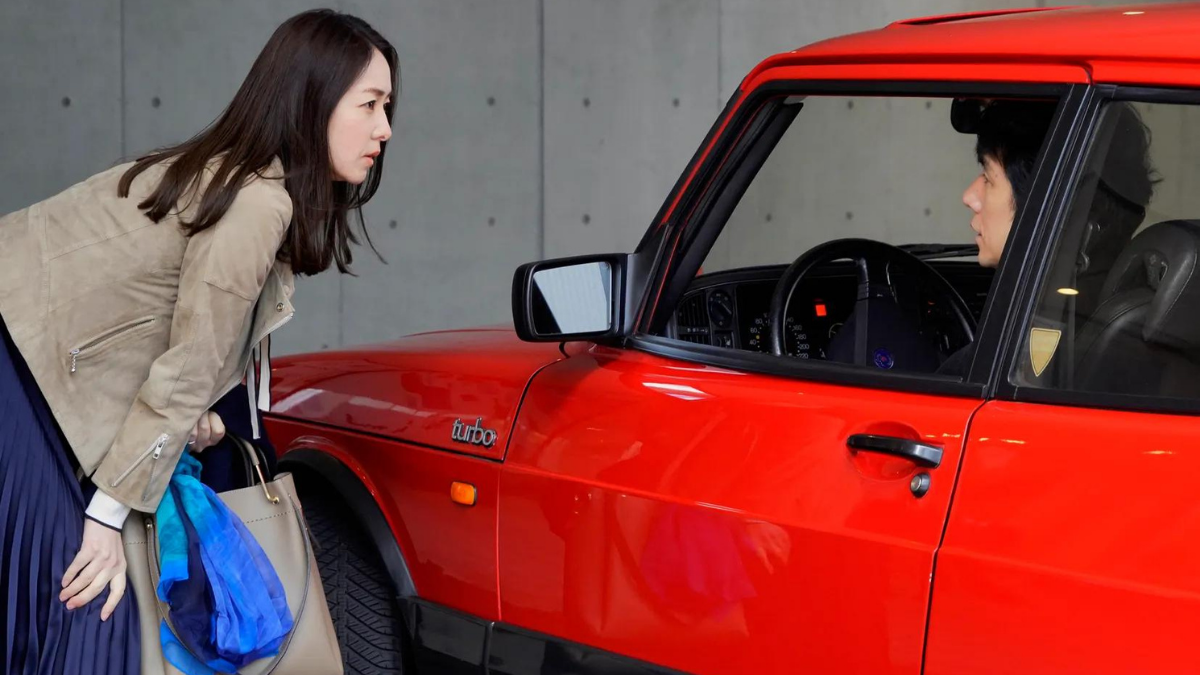 Fotograma de la película «Drive my Car» de Ryūsuke Hamaguchi.
