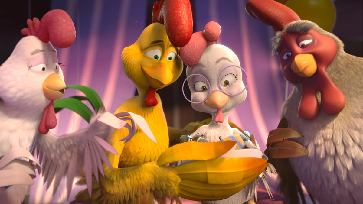 Fotograma de la película "Un rescate de huevitos".